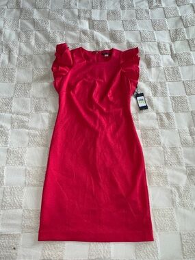 NWT Tommy Hilfiger women's flutter sleeve sheath dress size 4